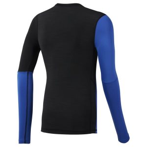 Koszulki Męskie Reebok Training Compression Niebieskie/Czarne PL 41JCOVD